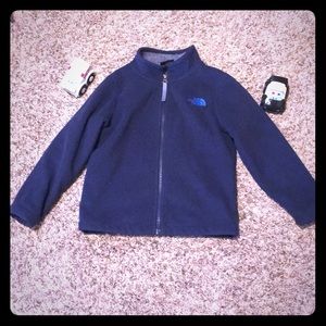 Boys North Face fleece lined jacket!